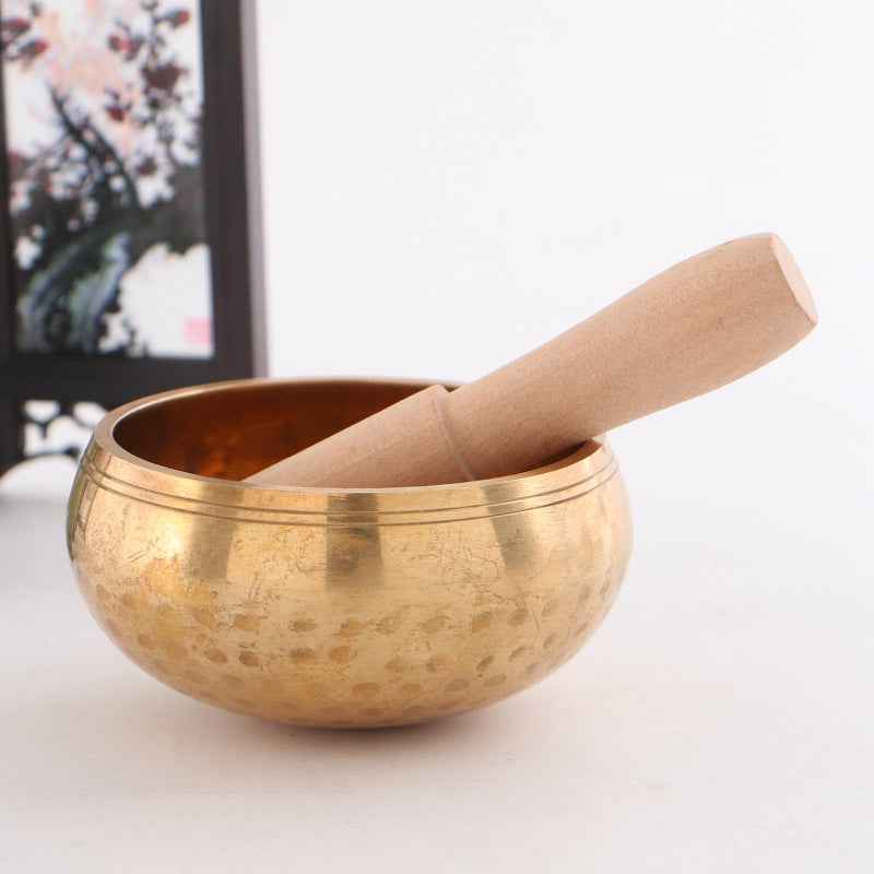 Tibetan Meditation Sound Bowl Mindfulness Singing Bowl Set - Lunaria