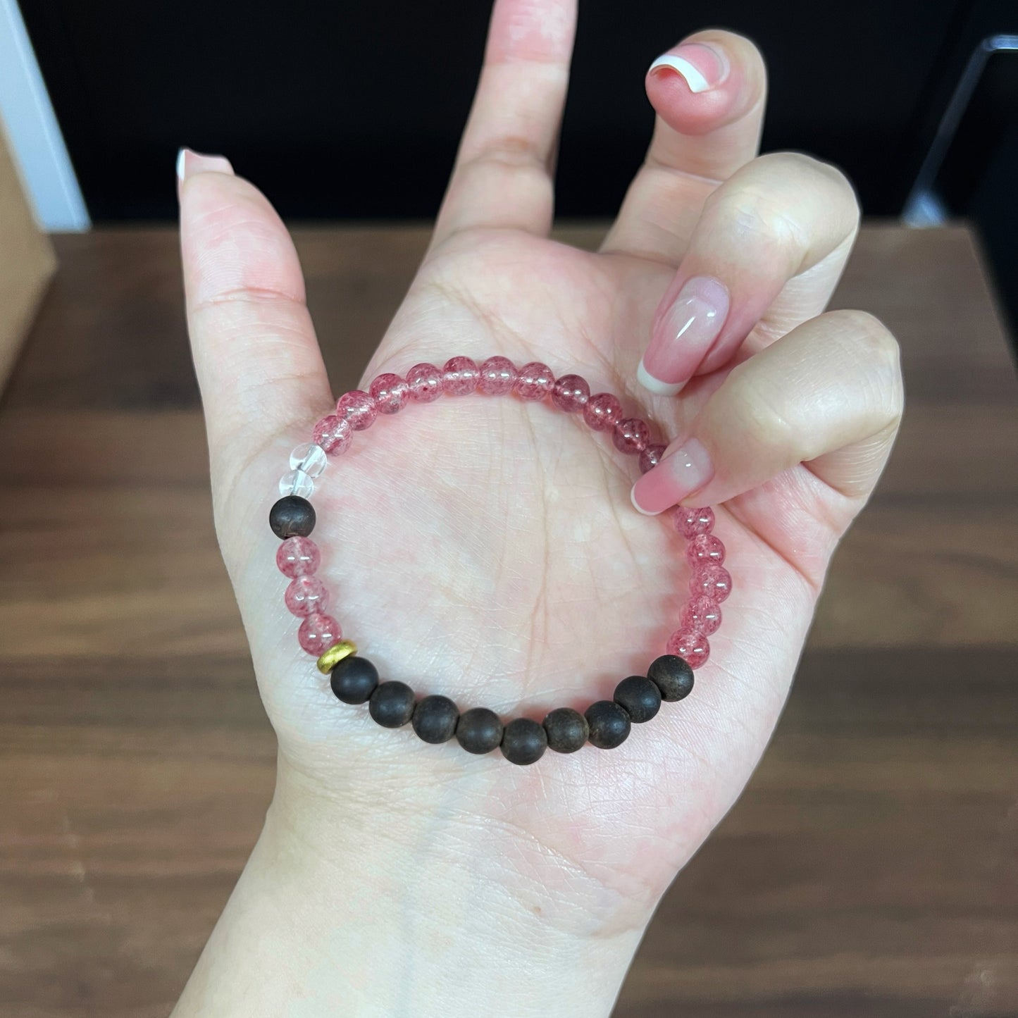 Roseate & Ebony Reverie Bracelet - Lunaria