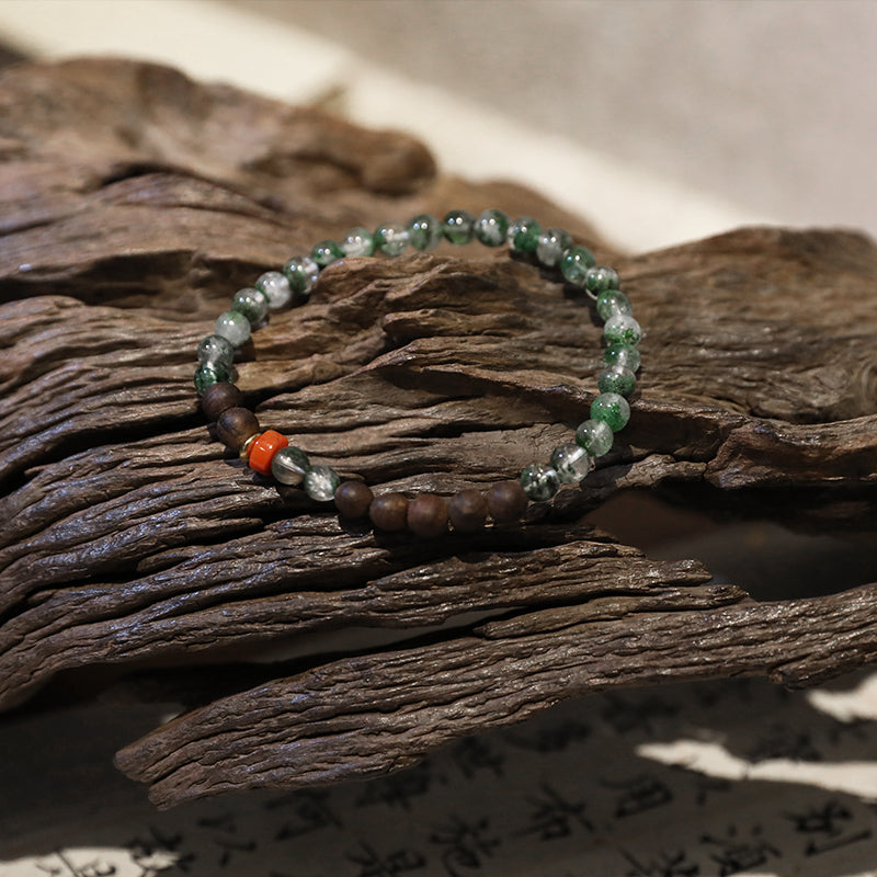 Chloris' Blessing Agarwood Bracelet 1PC - Lunaria