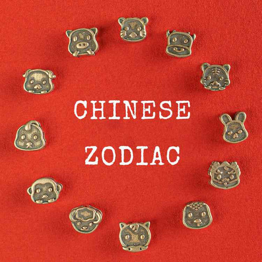 Hand-woven Chinese Zodiac Bracelet 925 Silver Lucky Birth Year Protection Red Rope - Lunaria