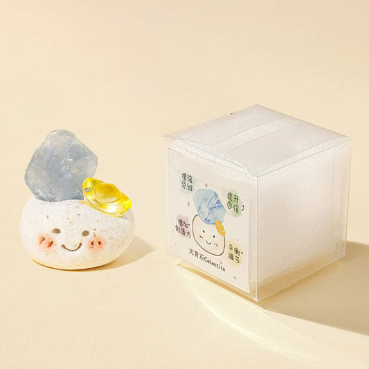 Natural Crystal Raw Stone Fortune Ornaments