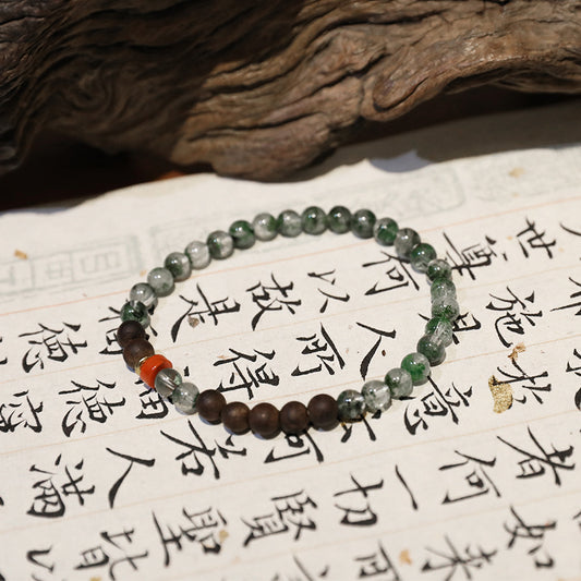 Chloris' Blessing Agarwood Bracelet 1PC - Lunaria