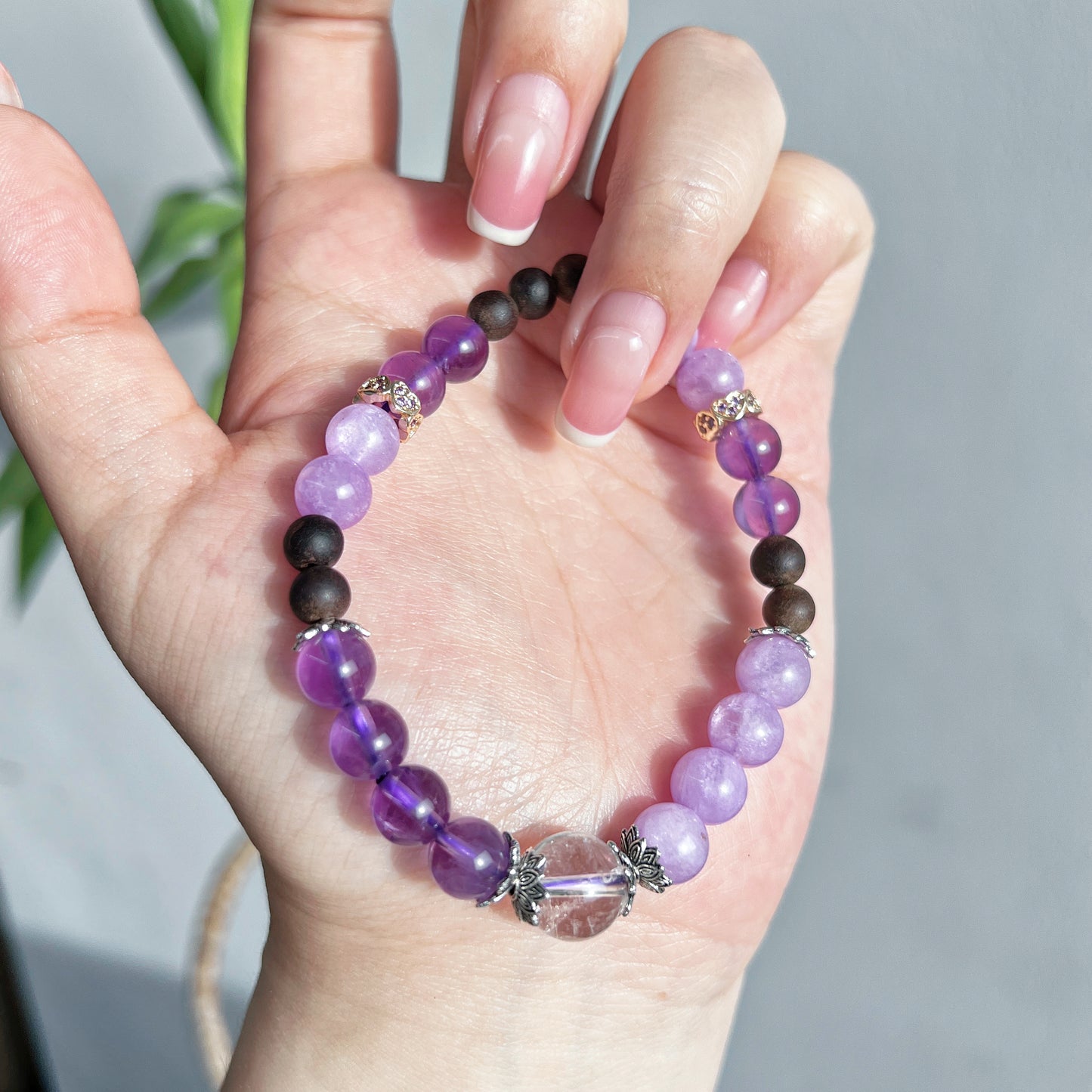 Lilac - Mist Dreamcatcher Agarwood Bracelet