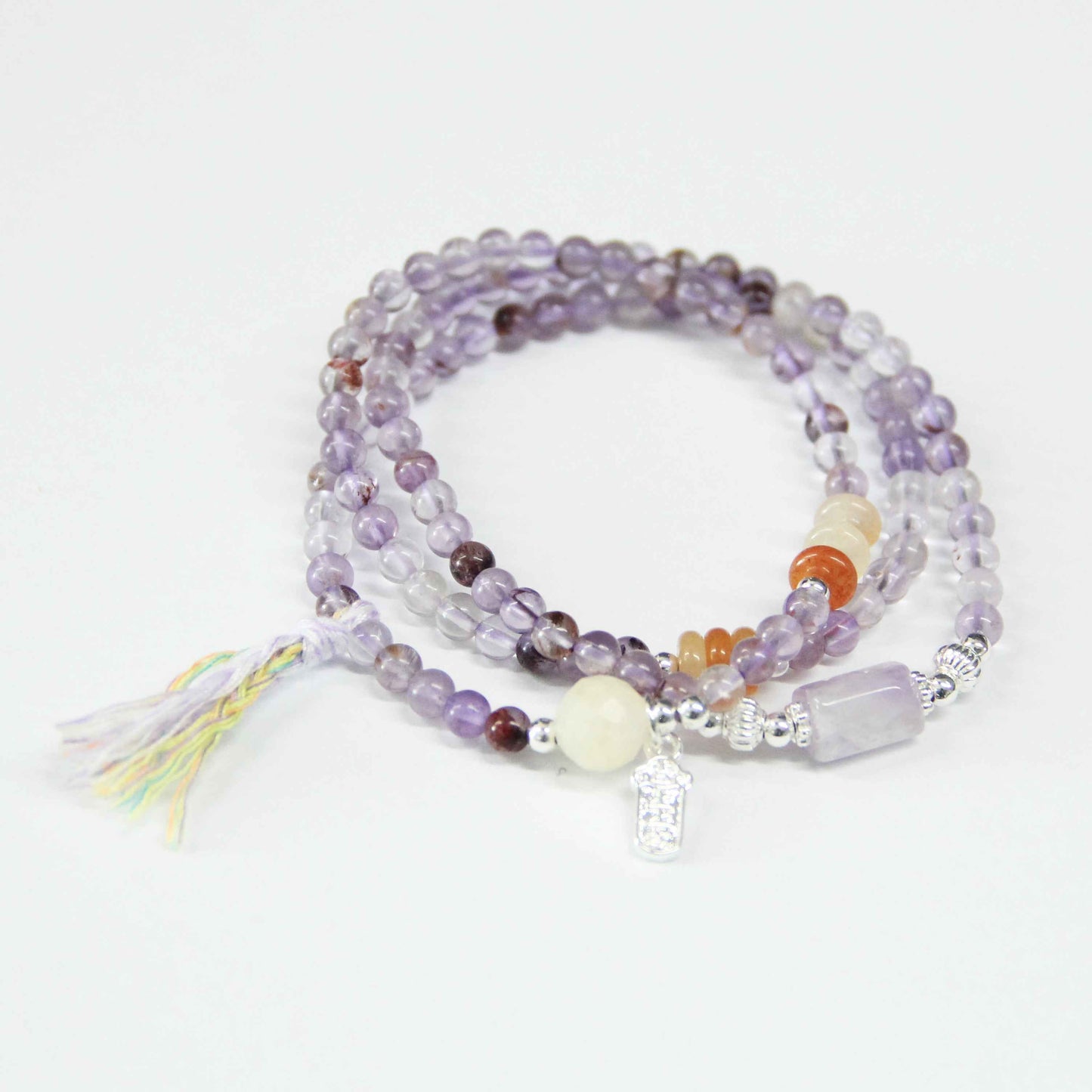 Exquisite Multigem Amethyst Handmade Bracelet - Lunaria