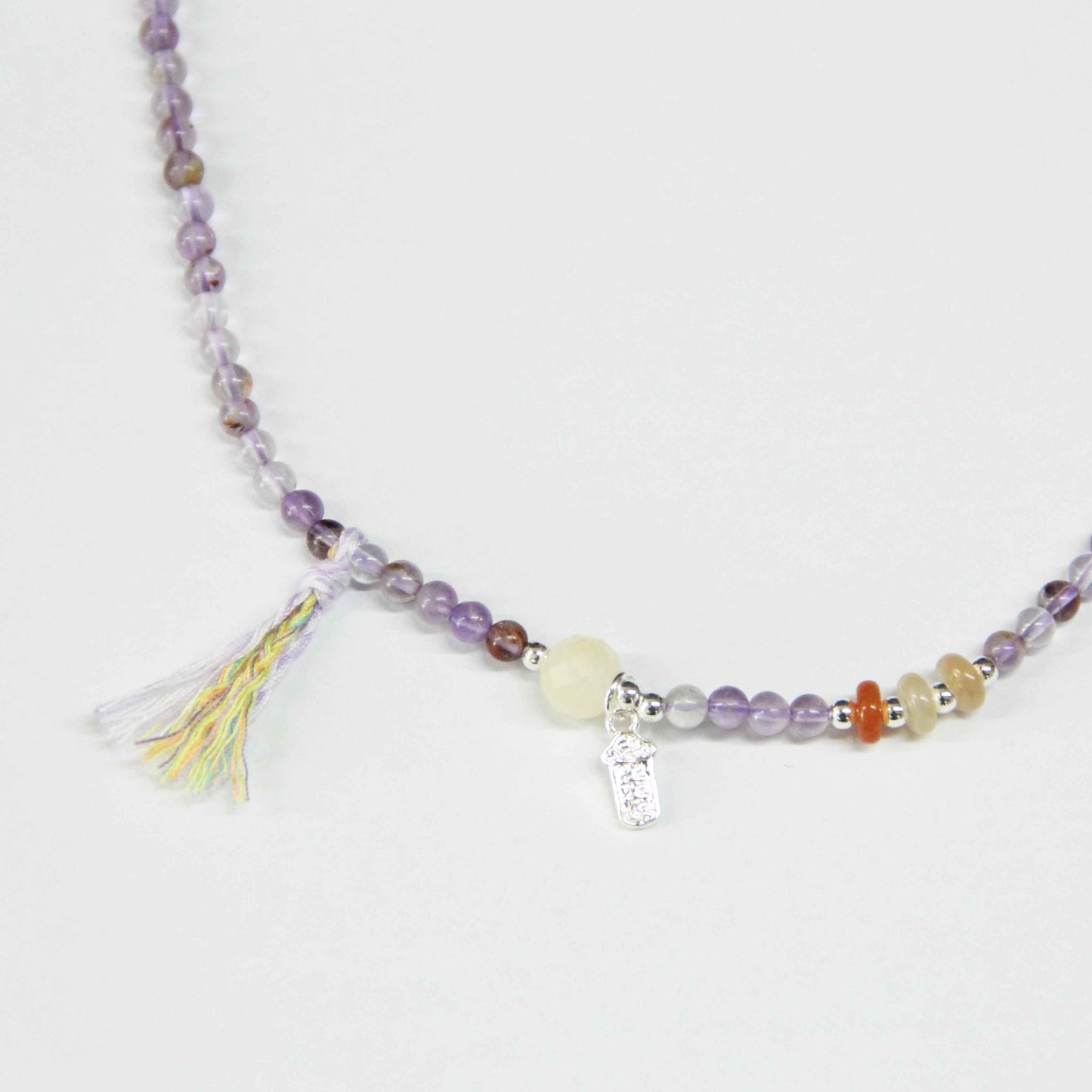Exquisite Multigem Amethyst Handmade Bracelet - Lunaria