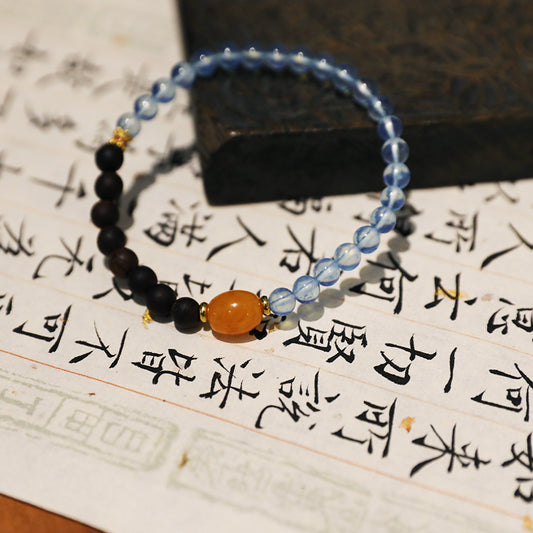 Luminary Terra Agarwood Bracelet - Lunaria