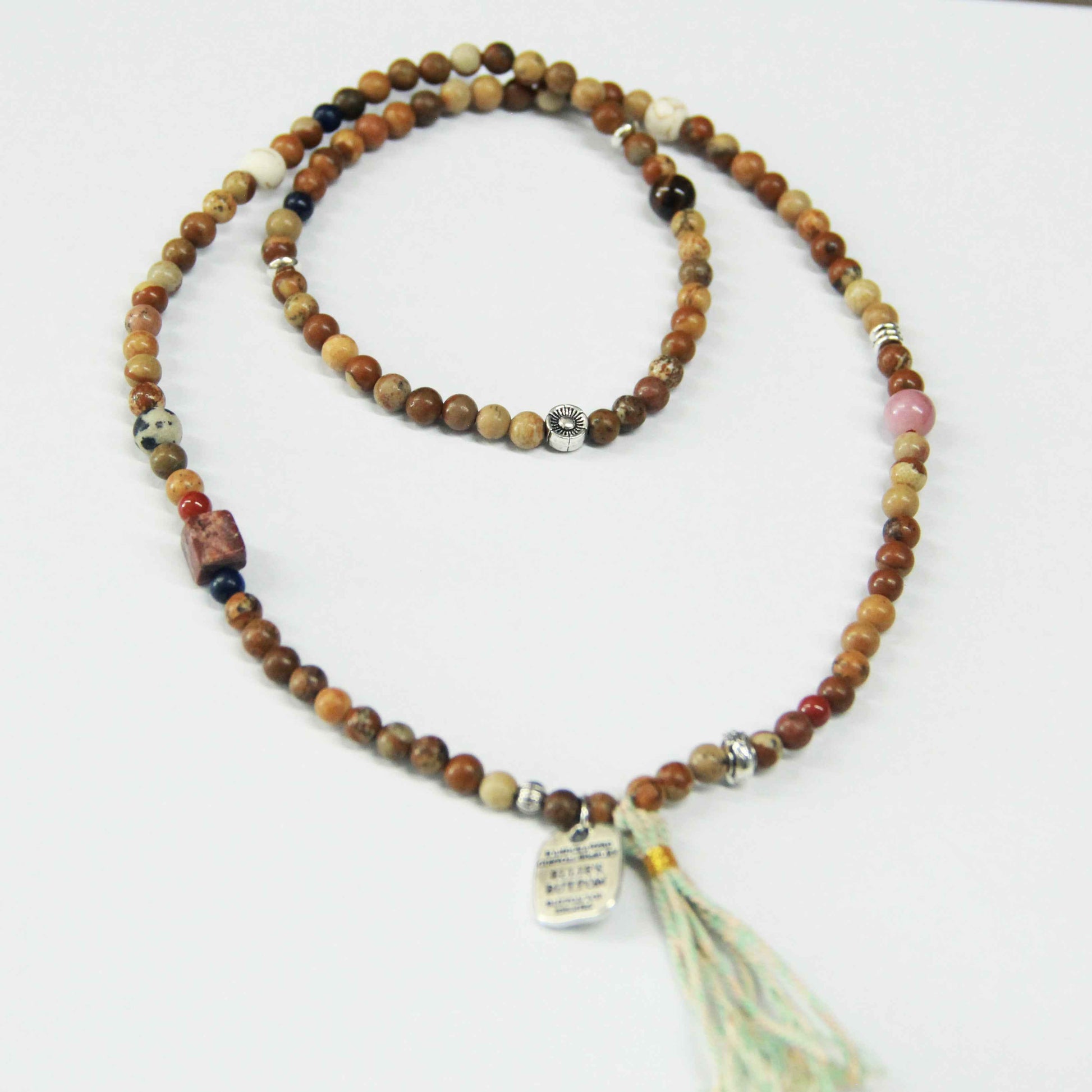 Bohemian Gemstone Bracelet Multiple Circle - Lunaria