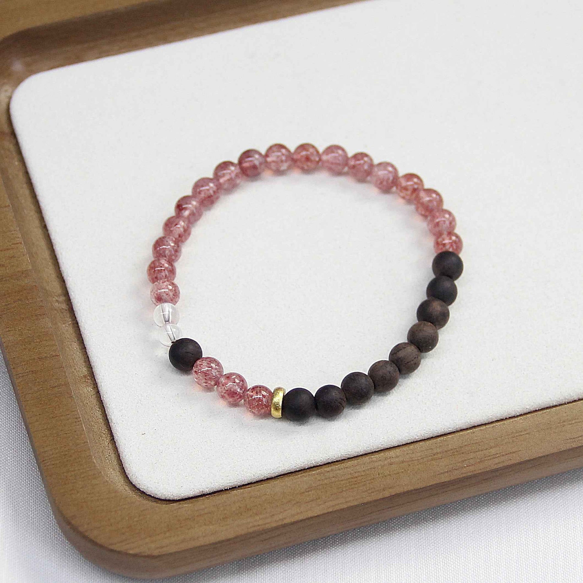 Roseate & Ebony Reverie Bracelet - Lunaria