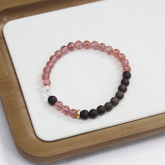 Roseate & Ebony Reverie Bracelet - Lunaria